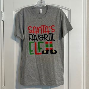 Santa’s Favorite Elf Graphic Tshirt